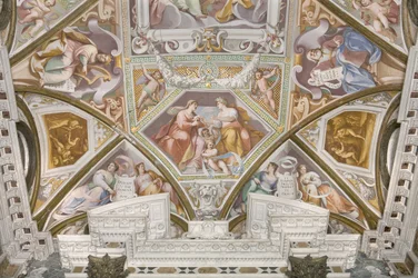 The Coronation of the Virgin Mary (detail)